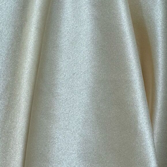 Revolve Natori Oak Yellow Cream Champagne Satin Lace Embroidered Nightgown - Picture 6 of 7